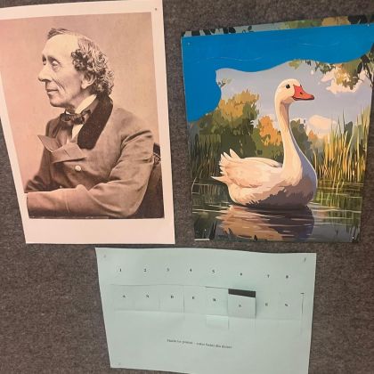 Zajęcia biblioteczne o Andersenie