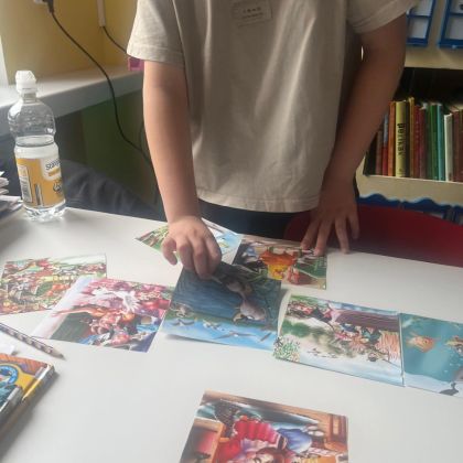 Zajęcia biblioteczne o Andersenie