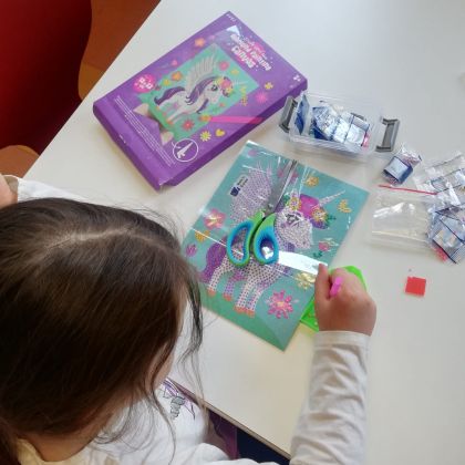Zajęcia koła plastycznego Zajęcia koła plastycznego
